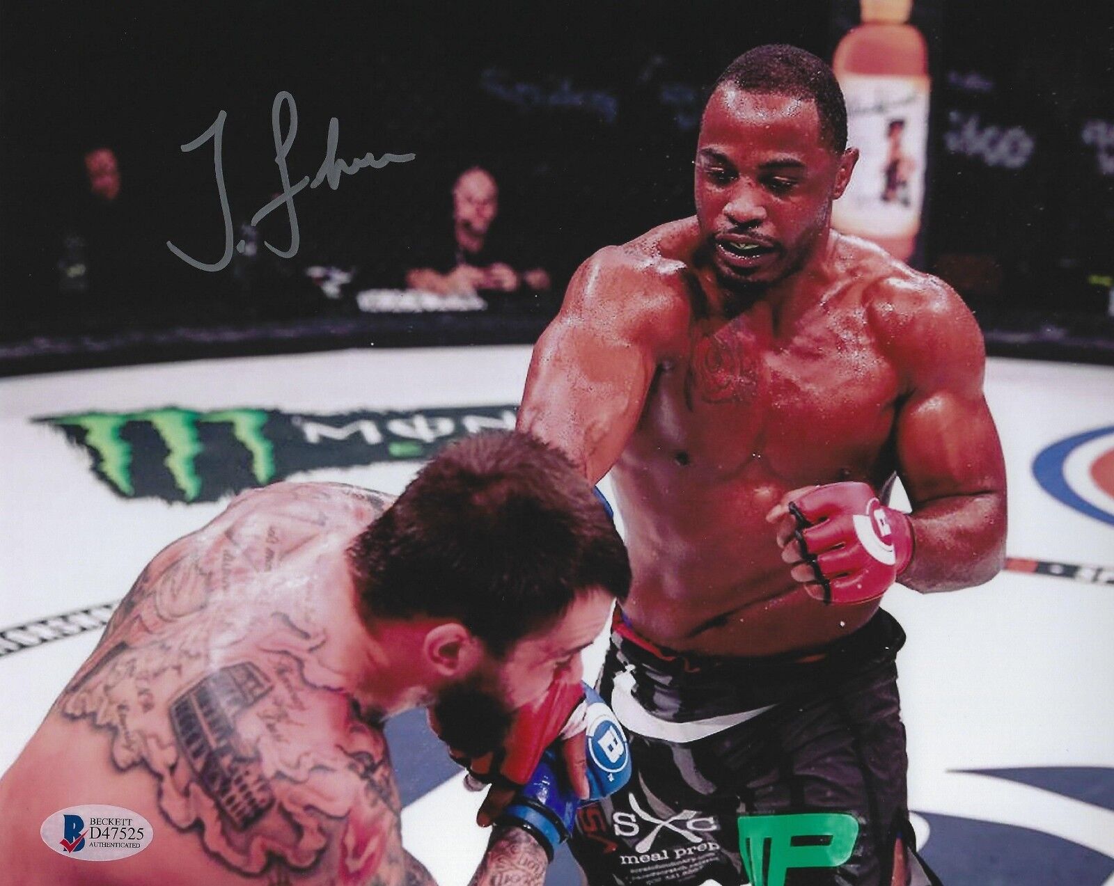 Tyrell Fortune Signed 8x10 Photo Poster painting BAS Beckett COA Bellator MMA 178 Picture Auto 3