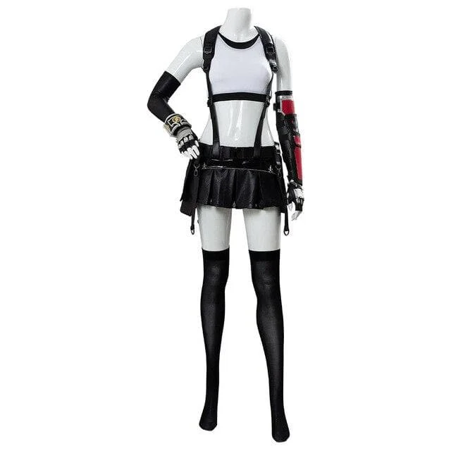 High Quality Final Fantasy VII Remake Tifa Lockhart Cosplay Costume SP16044