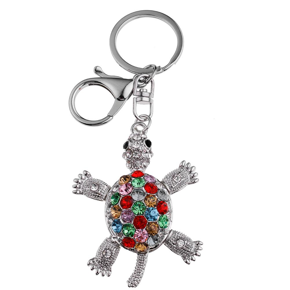 

Crystal Tortoise Keychain Women Backpack Pendant Cute Key Ring Jewelry Gift, 501 Original