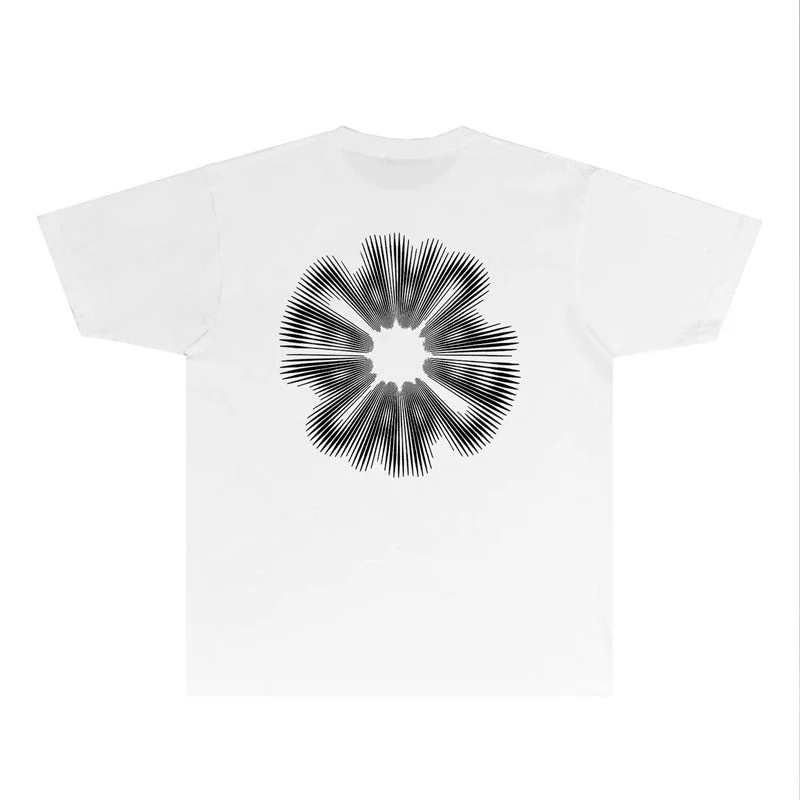 Purple 2023 new fashion T-shirt short sleeves