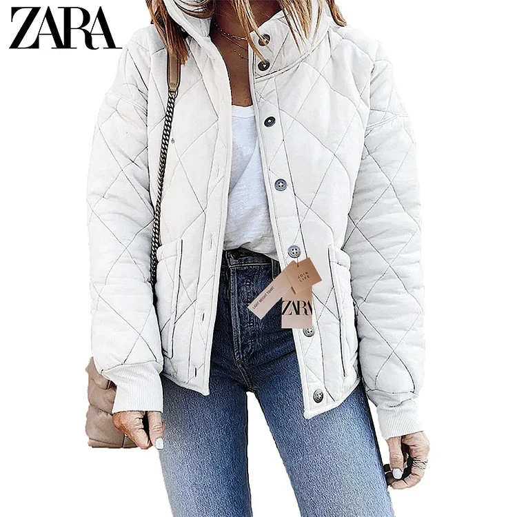 Nová podzimně-zimní ležérní bunda značky ZARA se stojáčkem