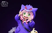 Chou Xiang Studio - Spy x Family Anya cos Gengar Statue(GK)-
