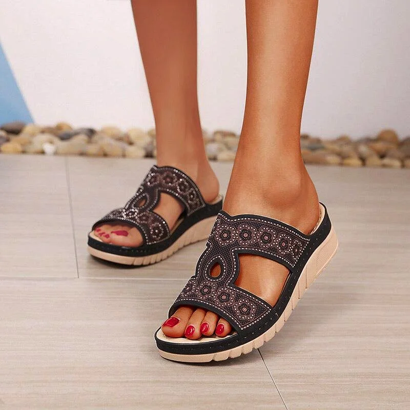 Vzzhome Ethnic style women's sandals - vzzhome