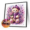Diamond Painting-DIY Full Round Drill Cute Bear