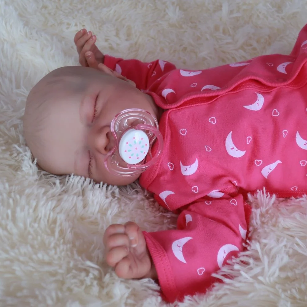 12'' Truly Realistic Silicone Reborn Baby Doll Named Catherine