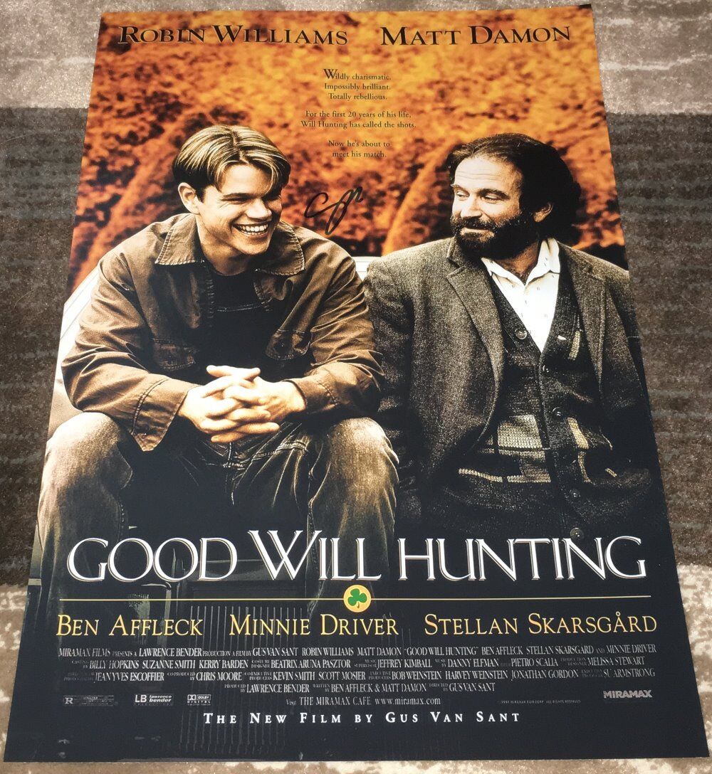 GUS VAN SANT SIGNED AUTOGRAPH GOOD WILL HUNTING 12x18 Photo Poster painting POSTER w/PROOF