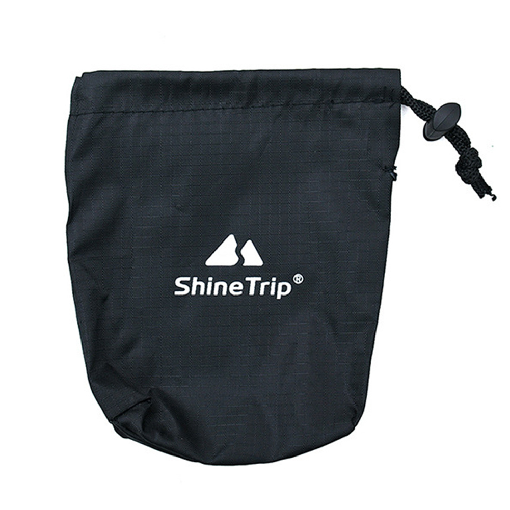 

Outdoor Hiking Travel Kits Storage Bag Camping Nail Wind Rope Buckle Pouch, Black, 501 Original