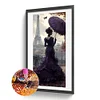(40*80cm)DIY Full Round Drill Diamond Painting-Girl