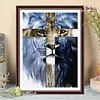 Diamond Painting-DIY Full Round Drill Crucifix