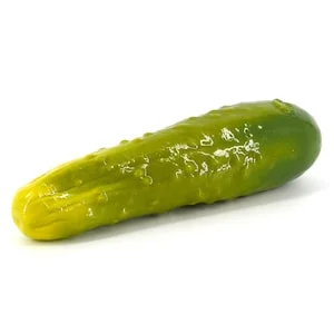 Cucumber: soft, realistic vegetable dildo
