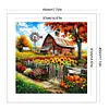 Farm Cottage-11CT Stamped Cross Stitch 45*45cm/17.72*17.72in tapestrymarket