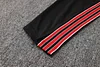 Joyfball 2025/2026 Manchester United Half-Pull Training Suit Black Retro version Football Shirt 1:1 Thai Quality