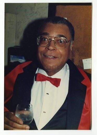 James Earl Jones - Vintage Candid Photo Poster painting by Peter Warrack - Unpublished