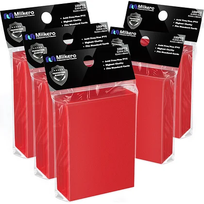 mlikero card sleeves Mlikero Pink Card Sleeves