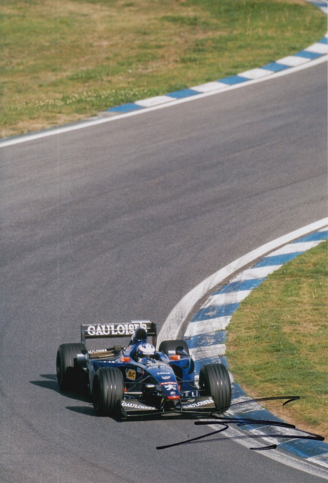 Stephane Sarrazin Hand Signed 12x8 Photo Poster painting Gauloises Junior F1.