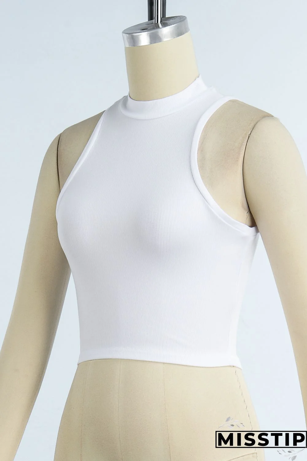 Black Casual Solid Basic Half A Turtleneck Tops