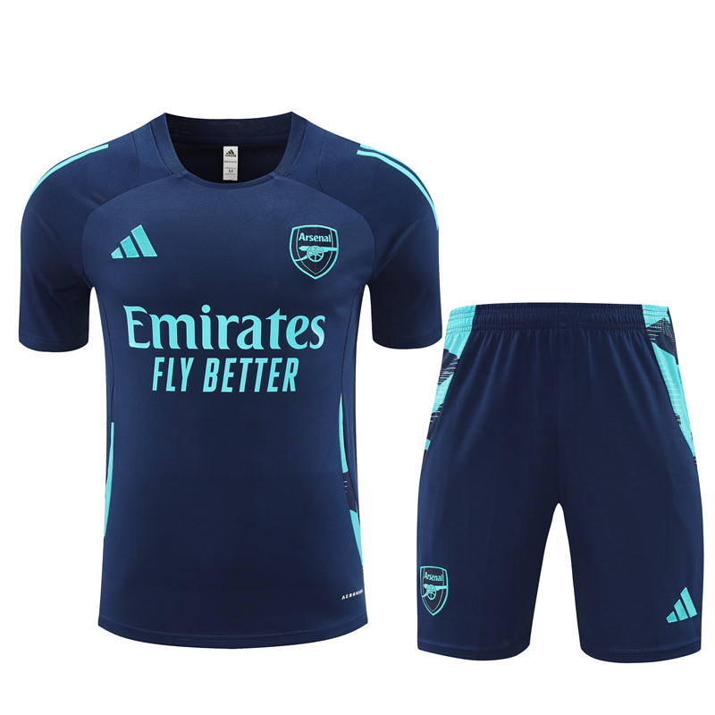 Arsenal 24-25 Short-Sleeve Training Set - Deep Blue