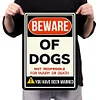 Dog Warning- Vintage Metal Signs(12*16Inch)