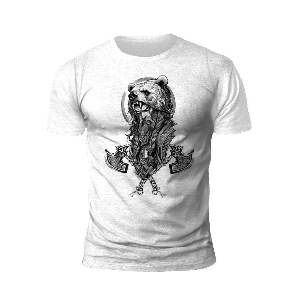 Viking Bear Warrior T-Shirt