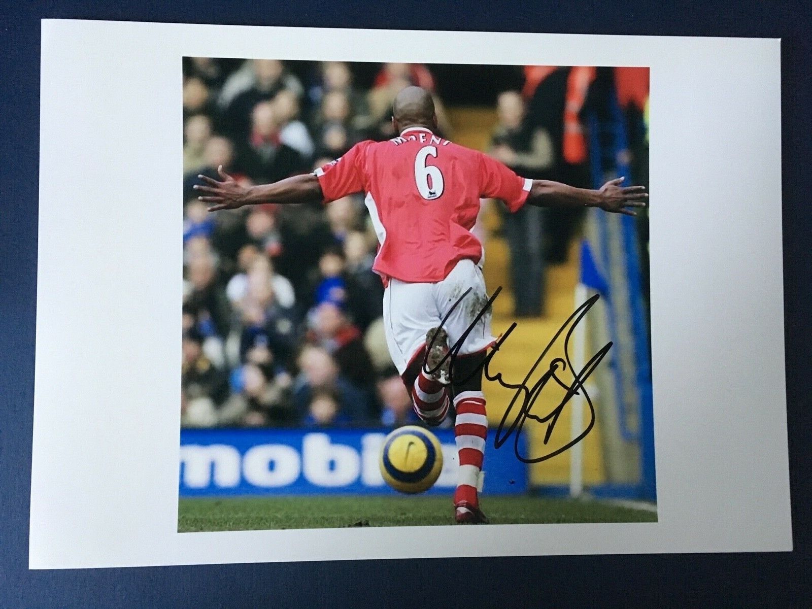 MARCUS BENT - FORMER CHARLTON FOOTBALLER - EXCELLENT DUAL SIGNED Photo Poster painting