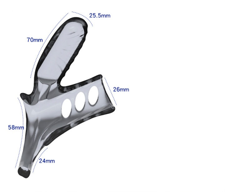 Vibrating Penis Sleeve Erection Ring with Bumps 
