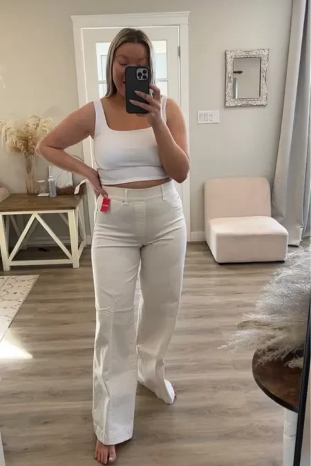  48% OFF💓🔥Seamed Front Wide Leg Jeans (Buy 2 Free Shipping)