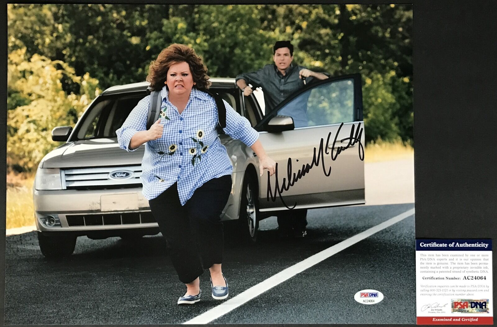 SANDY BIGELOW PATTERSON!! Melissa McCarthy Signed IDENTITY THIEF 11x14 Photo Poster painting PSA