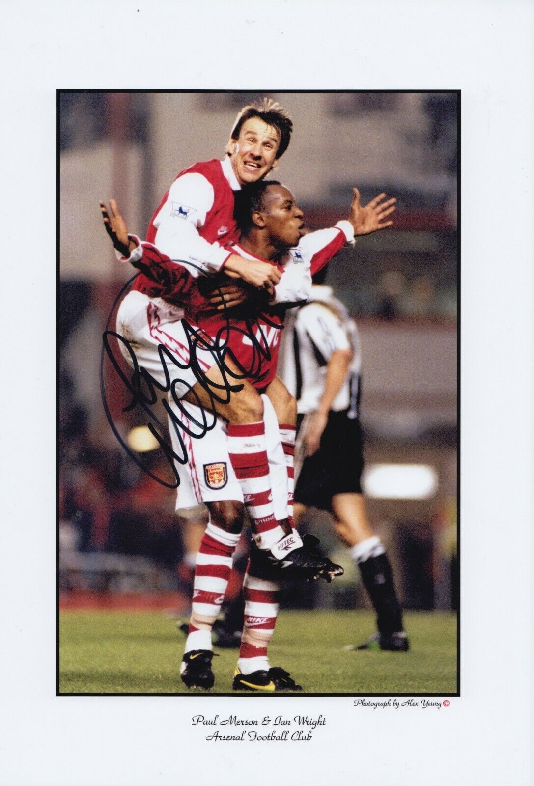 Paul Merson Hand Signed 12x8 Photo Poster painting - Arsenal Autograph.