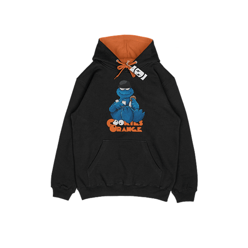 Sesame Street Cookie Monster Printed Men's Hoodie