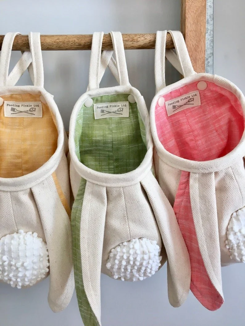 Easter 49% OFF🔥Fabric Hanging Easter Bunny Ears Baske