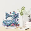 Acrylic Flower Sewing Machine - 5D DIY Craft Ornament