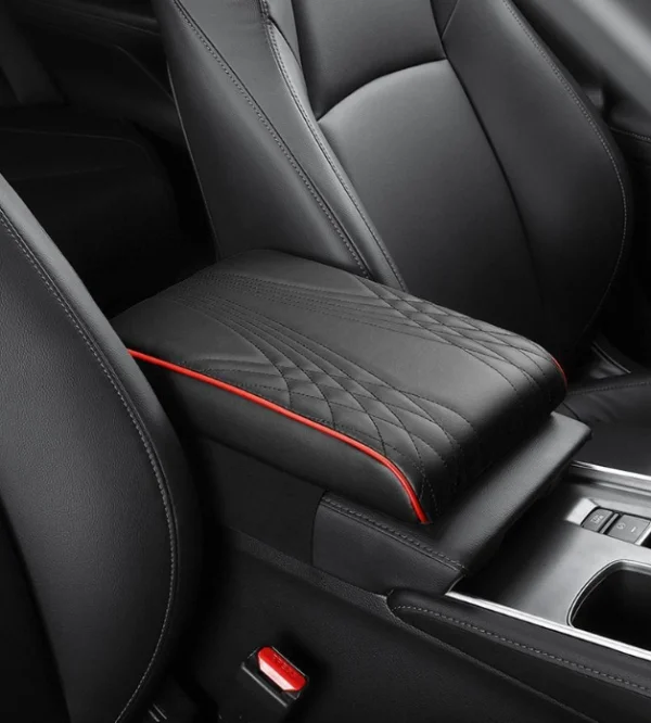 Car multifunctional leather raised cushion armrest box mat