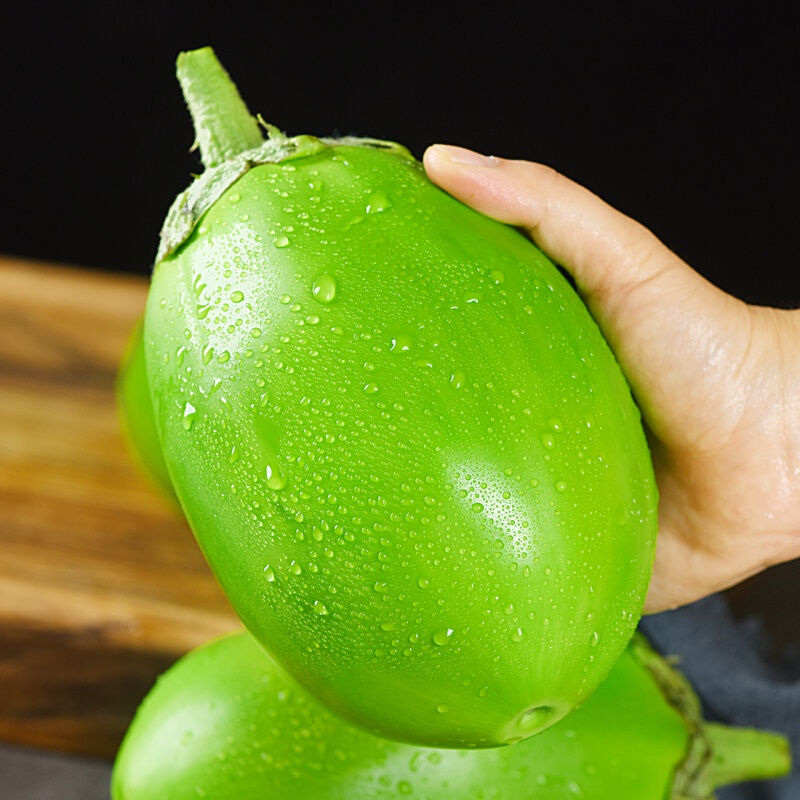 🍆 Nubia Eggplant Vegetable Seeds-Striped eggplant