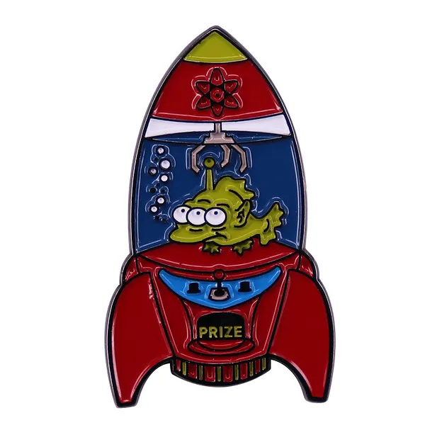 Foto del pin Pez Viajero Cósmico