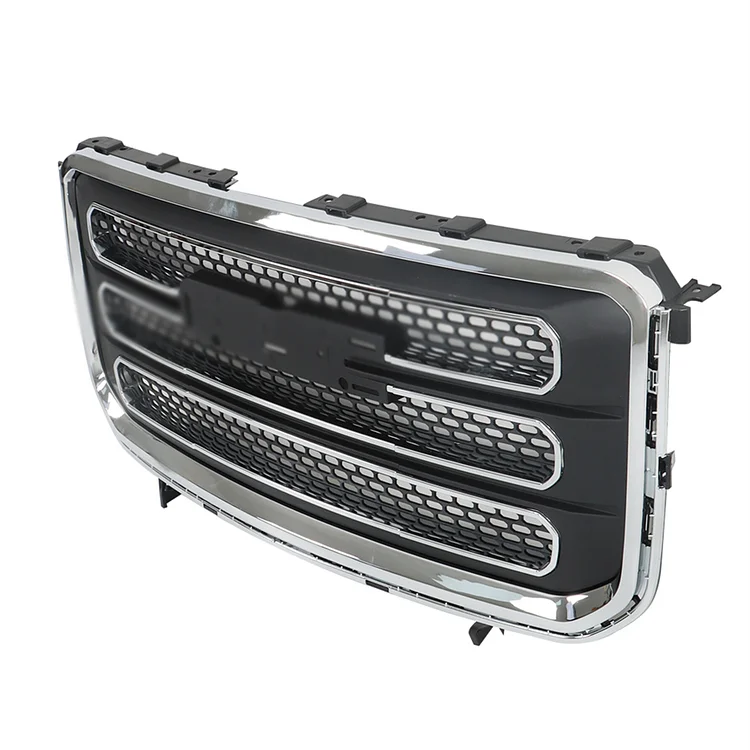 SEBLAFF Front Bumper Grille Upper Chrome Shell Grill Replacement for 2013 2014 2015 2016 Acadia SLT 22814533