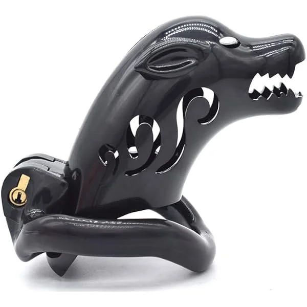 Male Chastity Cage Resin Penis Cage Device 