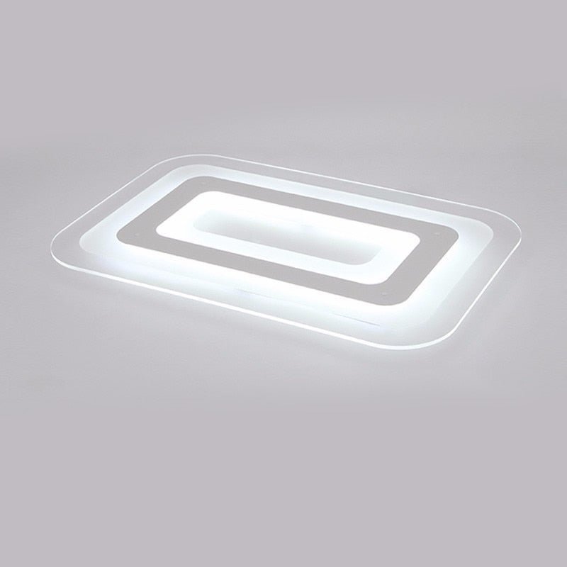 Ultra-thin Modern LED Ceiling Light For Living Dining Room Bedroom Lamps Kitchen Fixtures With Remote Diameter Lustre Iluminaria