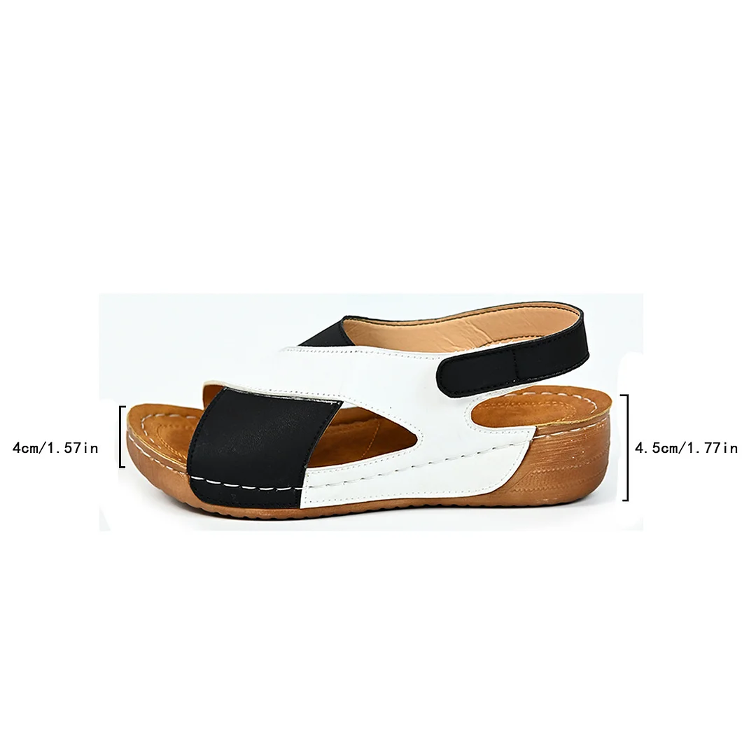 Uveng Uveng Sandals Women's New Summer 2024 New Pines Pastry Thick Bottom Dresses With Dresses To The Beach