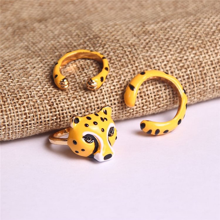 Fashion Creative Cheetah Ring