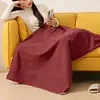 Wearable USB Electric Heated Blanket Heating Electric Blanket Shawl Heated Shawl