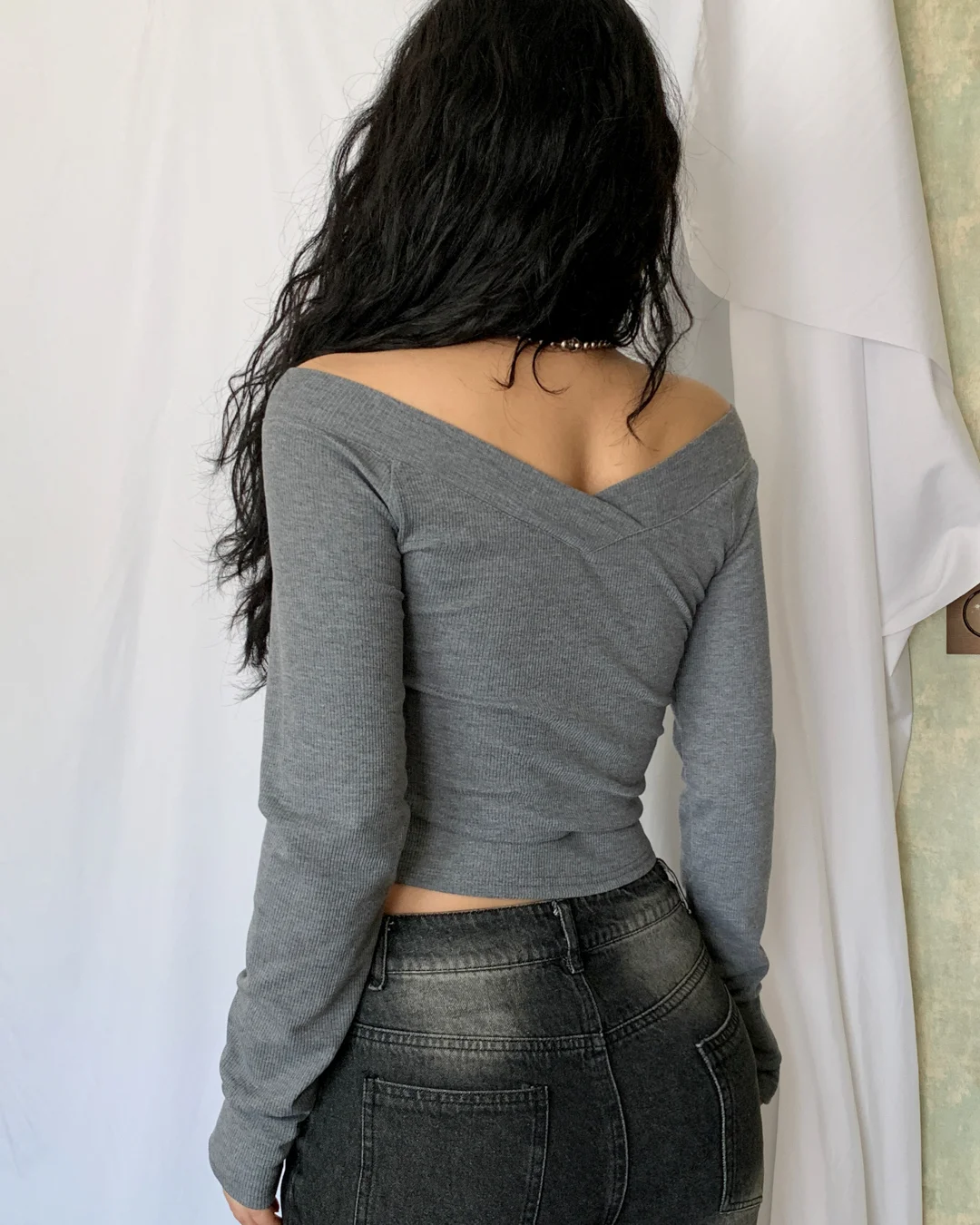 Figure Elegant Mid Stretch Ripped Summer Tank Tops