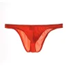 Men's Ice Silk Transparent Low-Waist Ultra-Thin Sexy Briefs