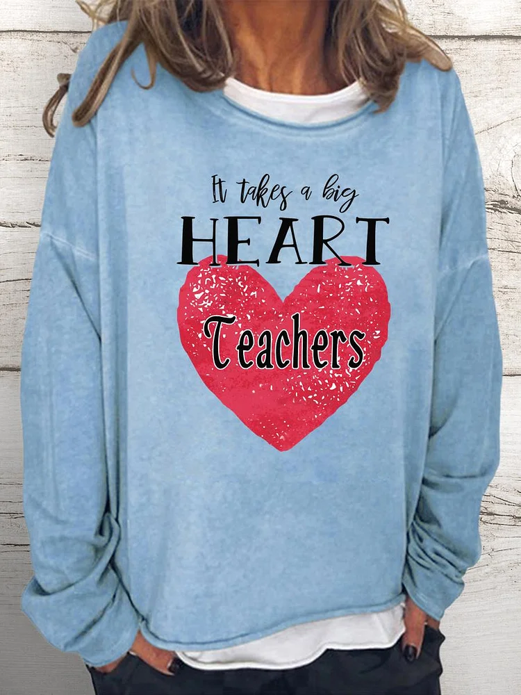 teacher Women Loose Sweatshirt