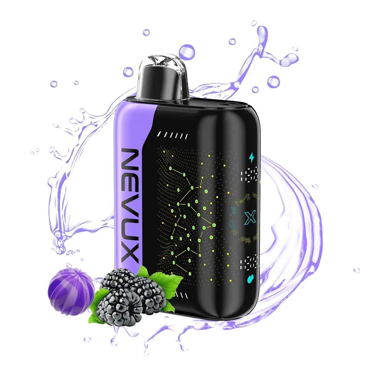 NEVUX Pulse X 40K Blackberry B-Pop Best Vape