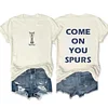 Come On You Spurs Tottenham Hotspurs Tee