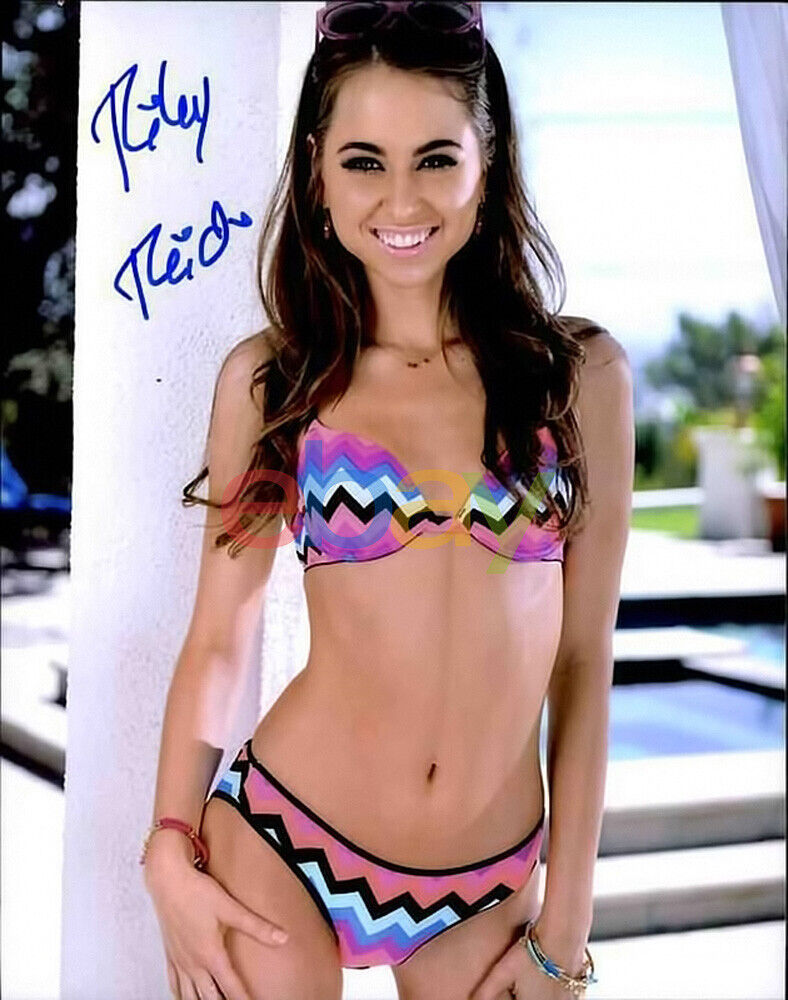 Riley Reid autographed Model 8X10 Photo Poster painting reprint