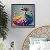 Diamond Painting -DIY Round Drill Dancing Girl(40x40cm)