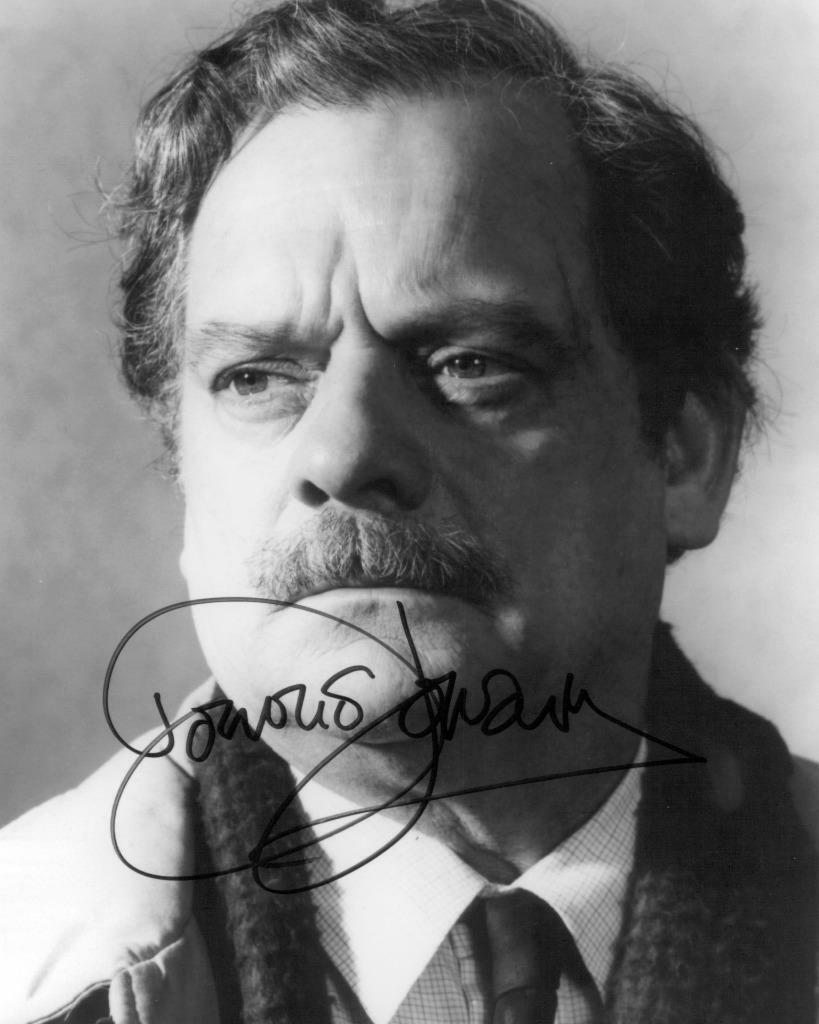 David Jason A Tough of Frost SIGNED 10 X 8