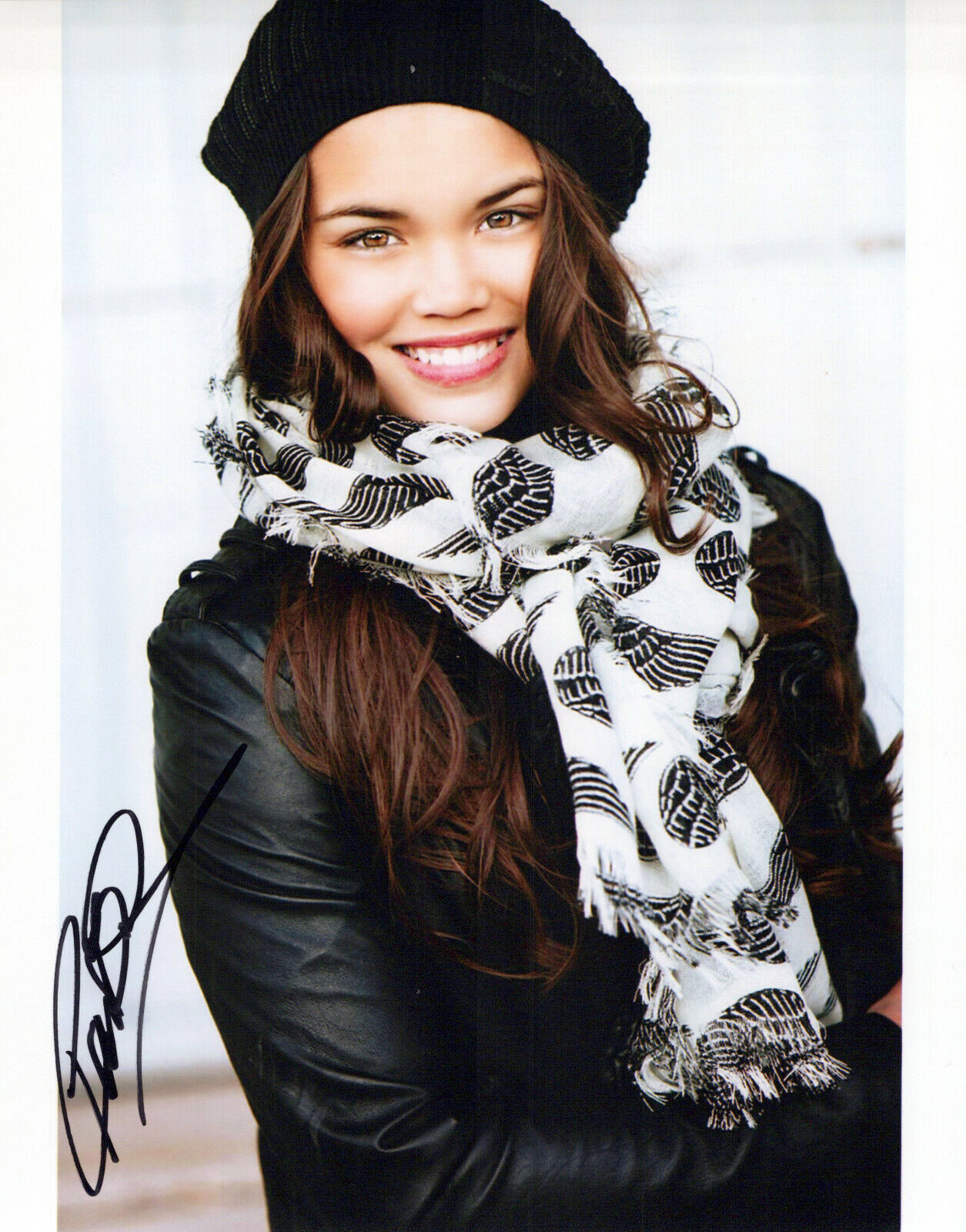 Paris Berelc glamour shot autographed Photo Poster painting signed 8x10 #2