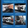 Auto Air Circulator 3 Gear Portable Ventilation Fan Rear Seat Fan for Auto Truck